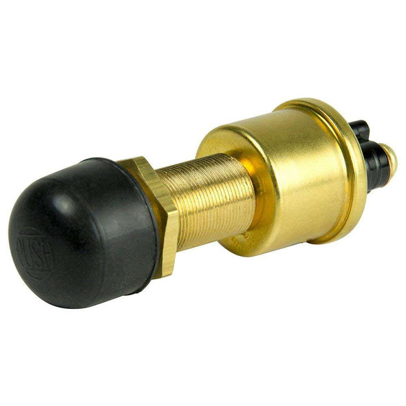 Cole Hersee Cole Hersee Heavy Duty Push Button Switch w/Rubber Cap SPST Off-On 2 Screw - 35A [M-626-BP] MyGreenOutdoors