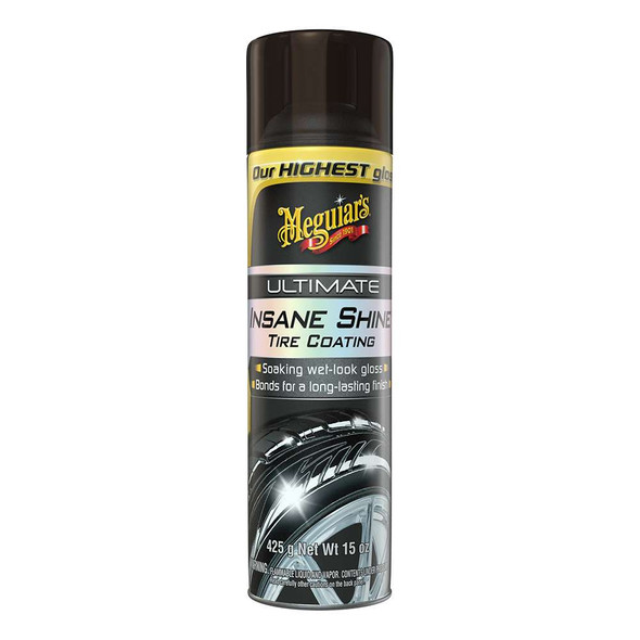 Meguiar's Meguiars Ultimate Insane Shine Tire Coating - 15oz. *Case of 6* [G190315CASE] MyGreenOutdoors