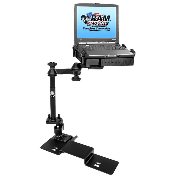 RAM Mounting Systems RAM Mount No-Drill Laptop Mount f/Ford F-150 (2004-2013) & Lincoln Mark LT (2005-2010) [RAM-VB-109A-SW1] MyGreenOutdoors