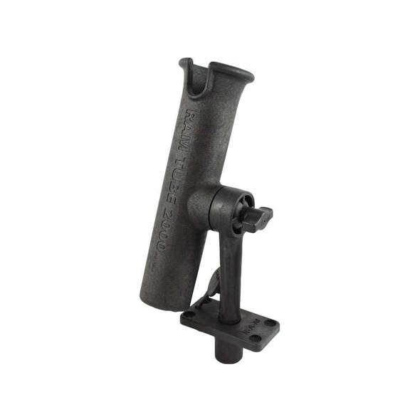 RAM Mounting Systems RAM Mount RAM Tube 2000 Holder w/Flush Mount [RAM-301-FU] MyGreenOutdoors