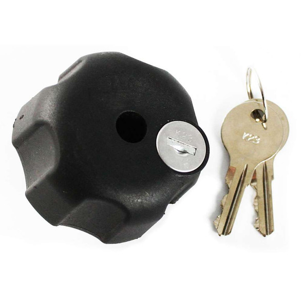 RAM Mounting Systems RAM Mount Knob w/Keyed Lock & 1/4" - 20 Brass Hole [RAM-KNOB3LU] MyGreenOutdoors