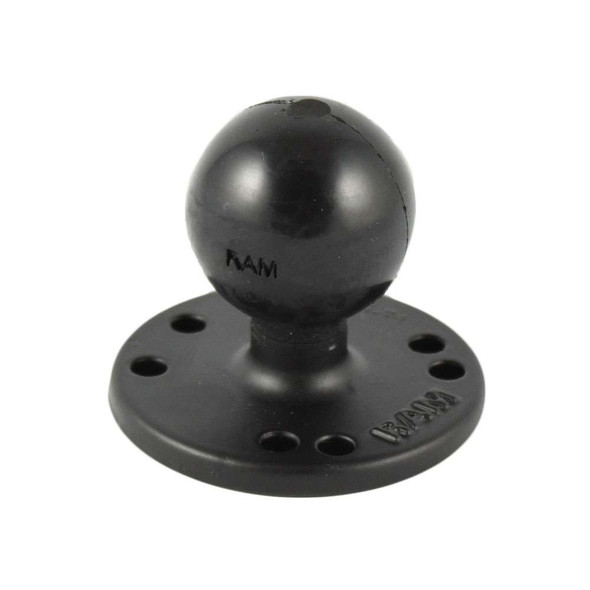 RAM Mounting Systems RAM Mount 2-1/2" Diameter Base w/1.5" Ball [RAM-202U] MyGreenOutdoors