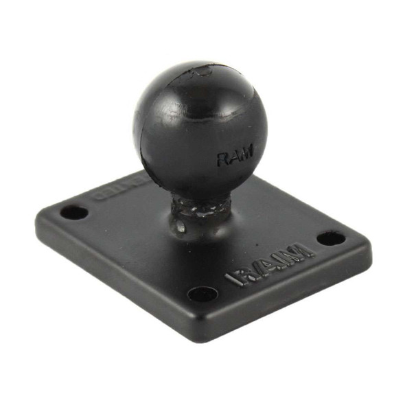 RAM Mounting Systems RAM Mount Square 2" x 1.7" Base w/1" Ball [RAM-B-347U] MyGreenOutdoors