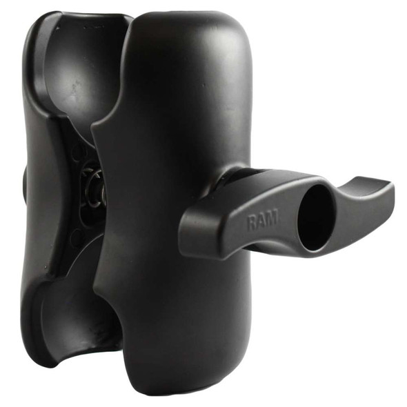 RAM Mounting Systems RAM Mount Double Socket Short Arm f/3-3/8" E Size Ball Base [RAM-E-201U-D] MyGreenOutdoors