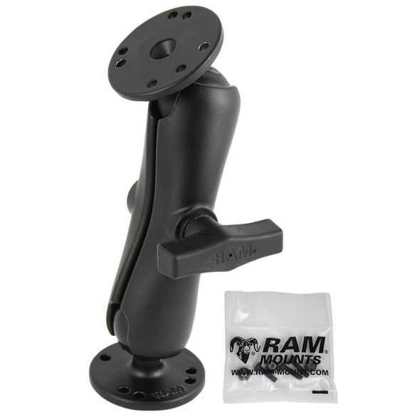 RAM Mount 1.5" Ball Marine Electronic Rugged Use Surface Mount f\/Garmin echo 200, 500c & 550c [RAM-101-G4]
