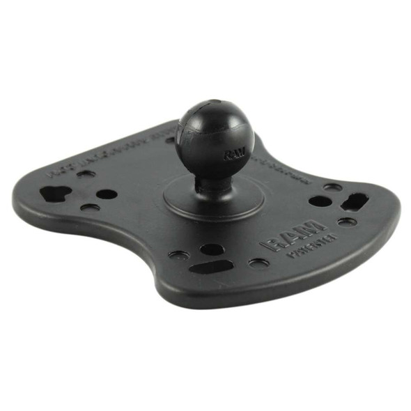 RAM Mounting Systems RAM Mount 1" Ball Marine Electronic Base f/Humminbird & Lowrance [RAM-B-107BU] MyGreenOutdoors