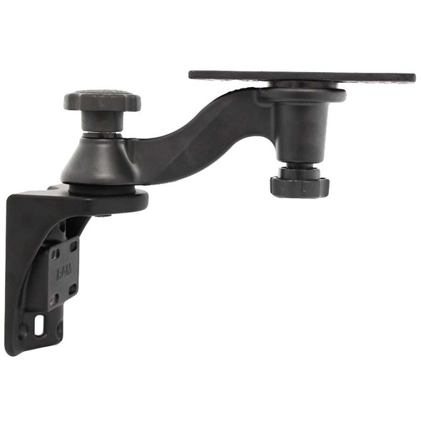 RAM Mounting Systems RAM Mount Single 6" Swing Arm with 6.25" x 2" Rectangle Base and Vertical Mounting Base [RAM-109VU] MyGreenOutdoors