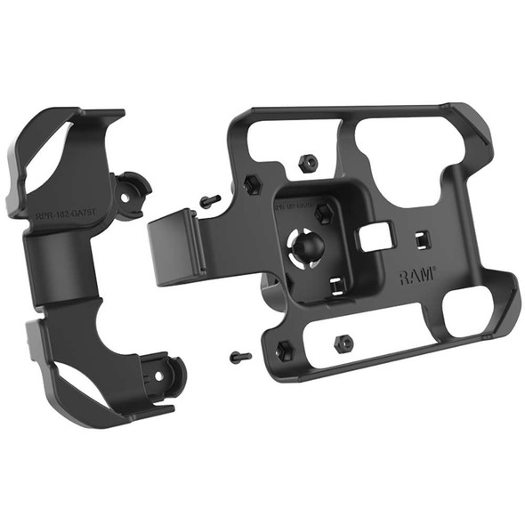 RAM Mounting Systems RAM Mount EZ-Rollr Locking Cradle for the Garmin Fleet 770, 780 790 [RAM-HOL-GA75LU] MyGreenOutdoors