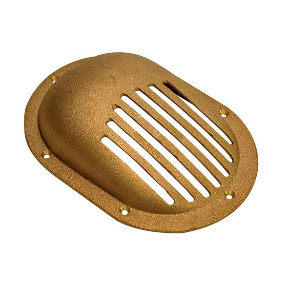 GROCO GROCO Bronze Clam Shell Style Hull Strainer w/Mount Ring f/Up To 1-1/2" Thru Hull [SC-1500] MyGreenOutdoors