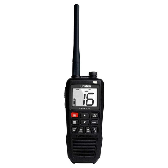 Uniden Uniden Atlantis 275 Floating Handheld VHF Marine Radio [ATLANTIS 275] MyGreenOutdoors