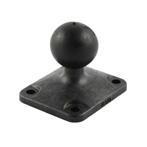 RAM Mounting Systems RAM Mount Composite Ball Adapter w/AMPS Plate [RAP-B-347U] MyGreenOutdoors