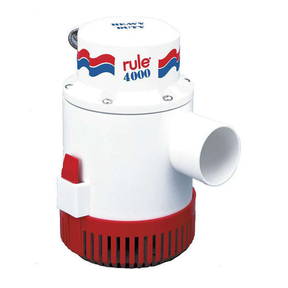 Rule Rule 4000 Non-Automatic Bilge Pump - 12V [56D] 56D MyGreenOutdoors