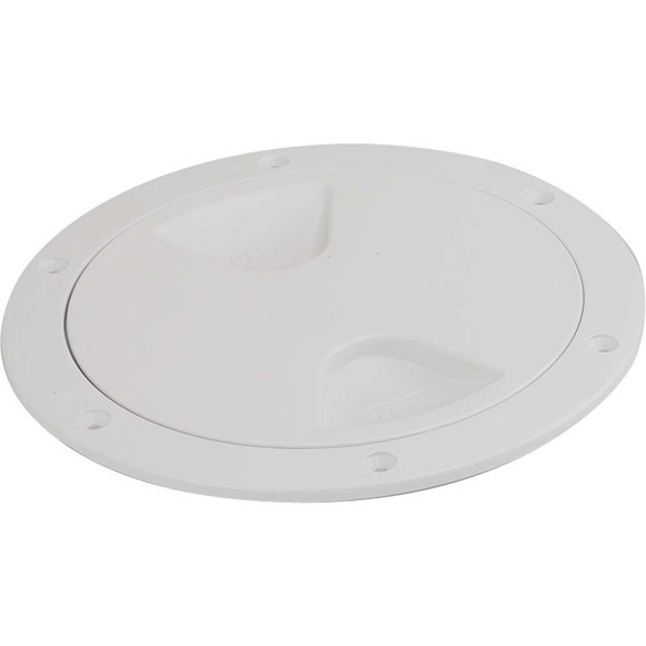 Sea-Dog Sea-Dog Screw-Out Deck Plate - White - 4" [335740-1] MyGreenOutdoors