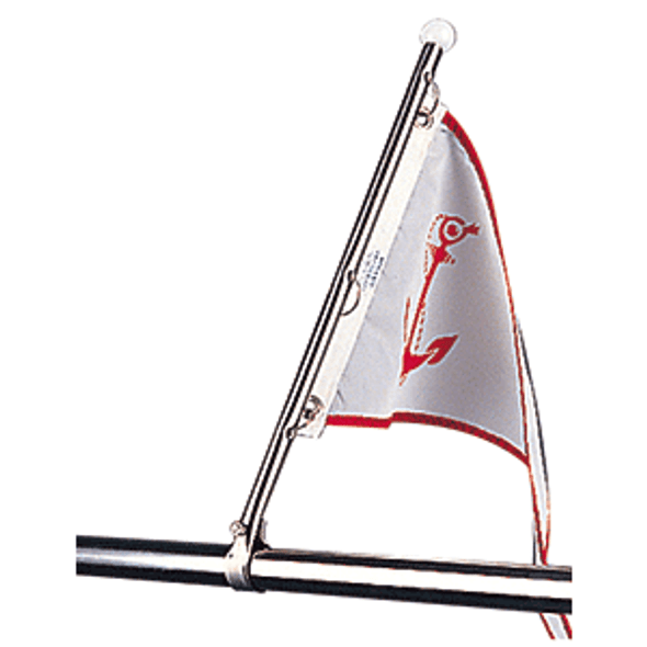 Sea-Dog Sea-Dog Stainless Steel Pulpit Flagpole [328115-1] MyGreenOutdoors