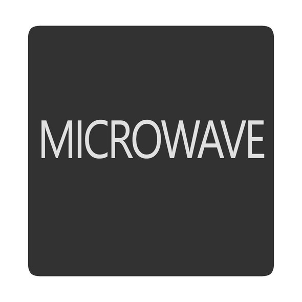 Blue Sea Systems Blue Sea 6520-0318 Square Format Microwave Label [6520-0318] MyGreenOutdoors