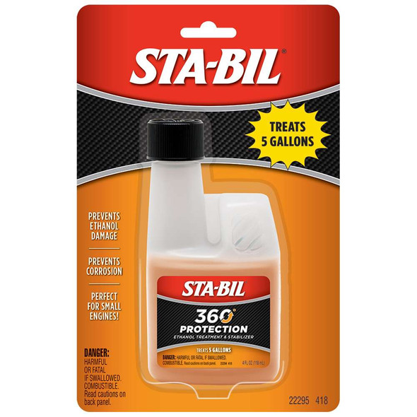 STA-BIL STA-BIL 360 Protection - Small Engine - 4oz *Case of 6* [22295CASE] MyGreenOutdoors