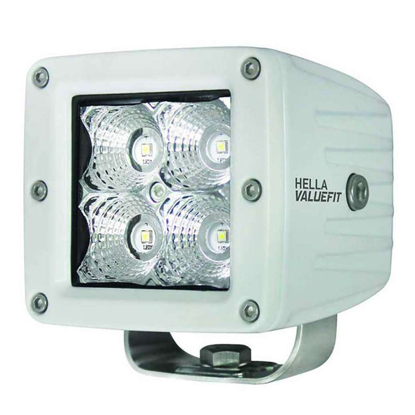 Hella Marine Hella Marine Value Fit LED 4 Cube Flood Light - White [357204041] MyGreenOutdoors