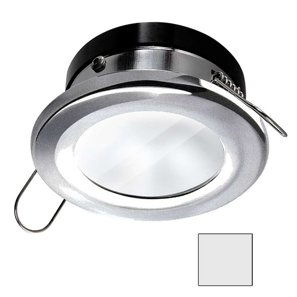 I2Systems Inc i2Systems Apeiron A1110Z - 4.5W Spring Mount Light - Round - Cool White - Brushed Nickel Finish [A1110Z-41AAH] MyGreenOutdoors
