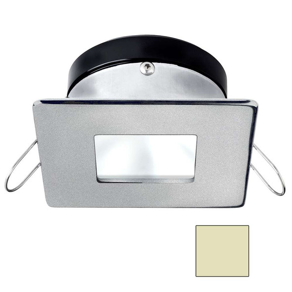 I2Systems Inc i2Systems Apeiron A1110Z - 4.5W Spring Mount Light - Square/Square - Warm White - Brushed Nickel Finish [A1110Z-44CAB] MyGreenOutdoors