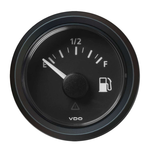 Veratron VDO Marine 2-1/16" (52MM) Viewline Fuel Level Gauge Empty/Full - 8-32V - 240 - 33.5 OHM - Black Dial Triangular Bezel [A2C59514096] MyGreenOutdoors