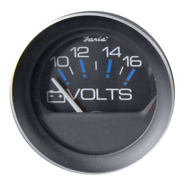 Faria Beede Instruments Faria 2" Voltmeter (10-16 VDC) [13010] MyGreenOutdoors