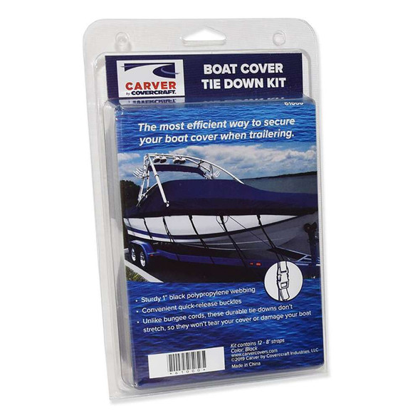 Carver by Covercraft Carver Boat Cover Tie Down Kit [61000] MyGreenOutdoors