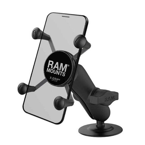 RAM Mounting Systems RAM Mount RAM X-Grip Phone Mount w/Flex Adhesive Base [RAP-B-378-UN7U] MyGreenOutdoors
