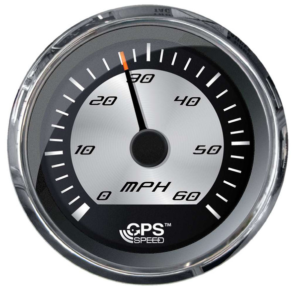 Faria Beede Instruments Faria Platinum 4" Speedometer - 60MPH - GPS - Studded [22010] MyGreenOutdoors