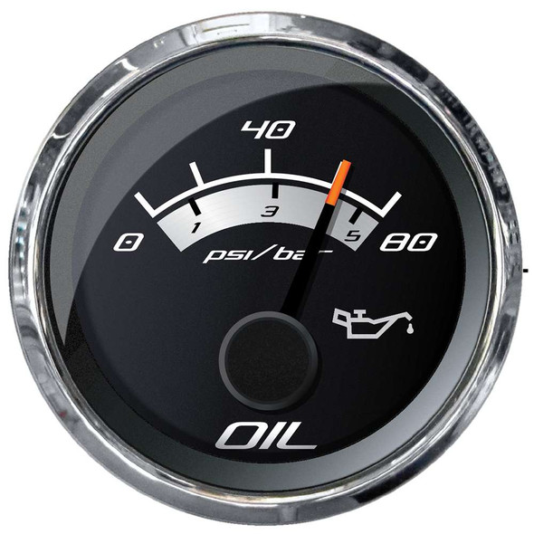 Faria Beede Instruments Faria Platinum 2" Oil Pressure Gauge - 80 PSI [22024] MyGreenOutdoors