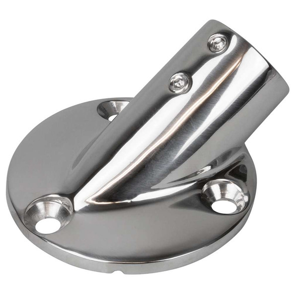 Sea-Dog Sea-Dog Rail Base Fitting 2-3/4" Round Base 30 316 Stainless Steel - 1" OD [280301-1] MyGreenOutdoors