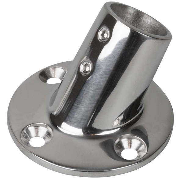 Sea-Dog Sea-Dog Rail Base Fitting 2-3/4" Round Base 60 316 Stainless Steel - 1" OD [280601-1] MyGreenOutdoors