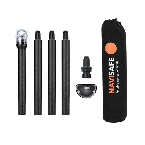 Navisafe Navisafe Built-In All-White Polelight Pack [763-1] MyGreenOutdoors