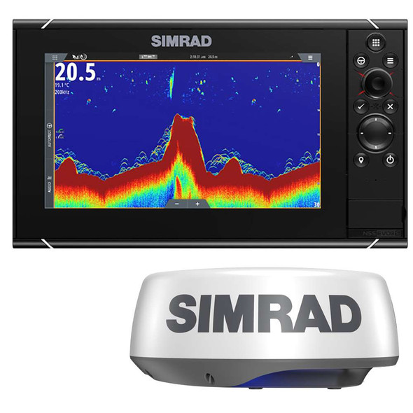 Simrad Simrad NSS9 evo3S Combo Radar Bundle w/Halo20+ [000-15554-001] 000-15554-001 MyGreenOutdoors