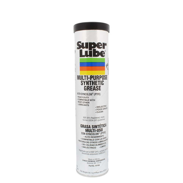 Super Lube Super Lube Multi-Purpose Synthetic Grease w/Syncolon (PTFE) - 14.1oz Cartridge [41150] MyGreenOutdoors