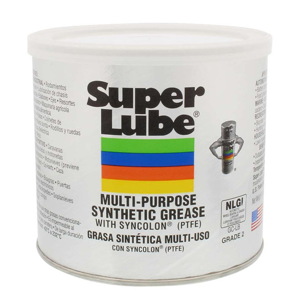 Super Lube Super Lube Multi-Purpose Synthetic Grease w/Syncolon (PTFE) - 14.1oz Canister [41160] MyGreenOutdoors