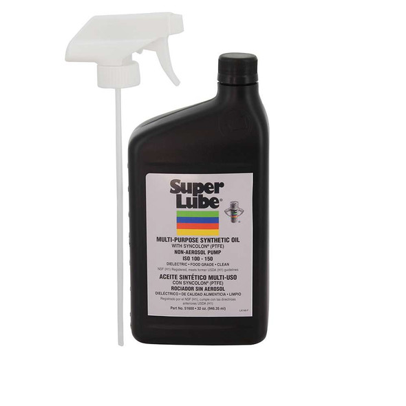 Super Lube Super Lube Food Grade Synthetic Oil - 1qt Trigger Sprayer [51600] MyGreenOutdoors