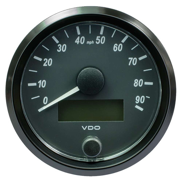 VDO VDO SingleViu 80mm (3-1/8") Speedometer - 90MPH [A2C3832900030] MyGreenOutdoors