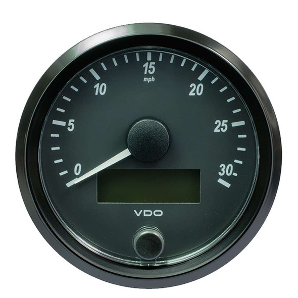 VDO VDO SingleViu 80mm (3-1/8") Speedometer - 30 MPH [A2C3832880030] MyGreenOutdoors