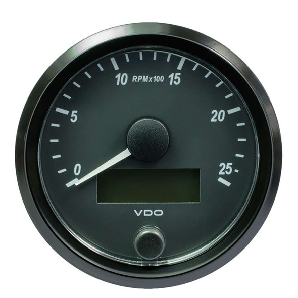 VDO VDO SingleViu 80mm (3-1/8") Tachometer - 2500 RPM [A2C3832970030] MyGreenOutdoors