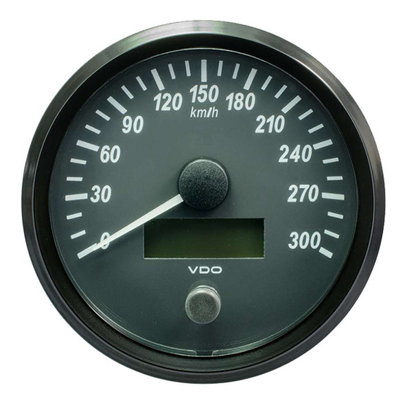 VDO VDO SingleViu 100mm (4") Speedometer - 300 KM/H [A2C3832830030] MyGreenOutdoors