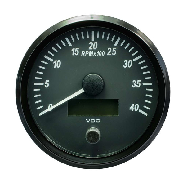 VDO VDO SingleViu 100mm (4") Tachometer - 4000 RPM [A2C3832800030] MyGreenOutdoors