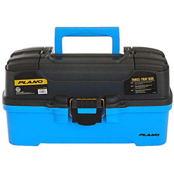Plano Plano 3-Tray Tackle Box w/Dual Top Access - Smoke Bright Blue [PLAMT6231] MyGreenOutdoors