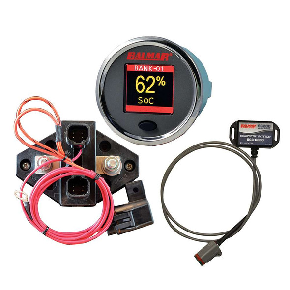 Balmar Balmar SG210 Battery Monitor Kit w/Display Shunt Gateway [SG210] MyGreenOutdoors