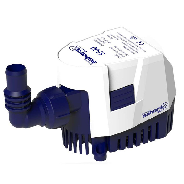 Attwood Marine Attwood Sahara MK2 S500 Bilge Pump 500 GPH - 12V - Automatic [5505-7] MyGreenOutdoors