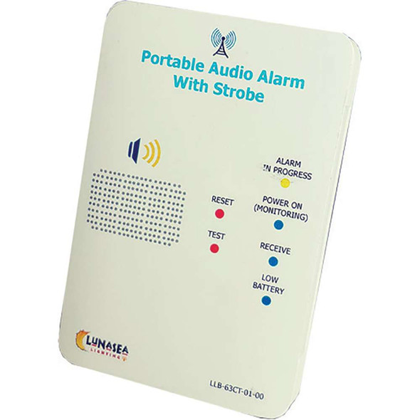Lunasea Lighting Lunasea Controller f/Audible Alarm Receiver w/Strobe Qi Rechargeable [LLB-63CT-01-00] MyGreenOutdoors