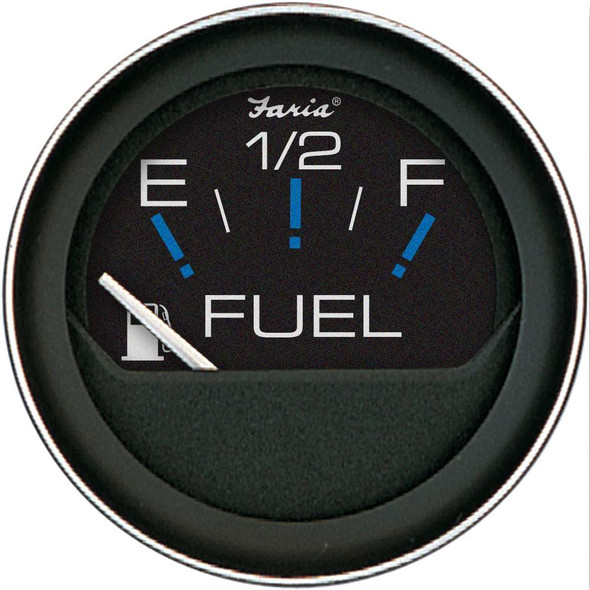 Faria Beede Instruments Faria Coral 2" Fuel Level Gauge (E-1/2-F) [13001] MyGreenOutdoors