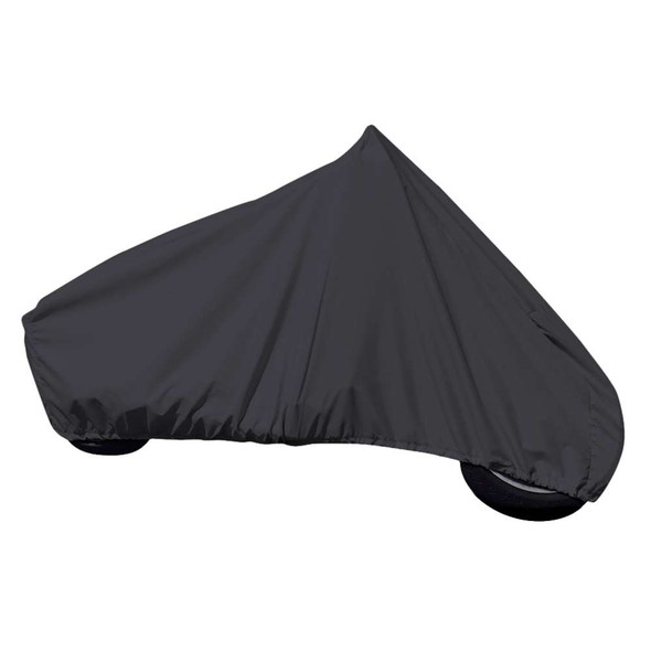 Carver by Covercraft Carver Sun-Dura Full Dress Touring Motorcycle w/Up to 15" Windshield Cover - Black [9003S-02] MyGreenOutdoors