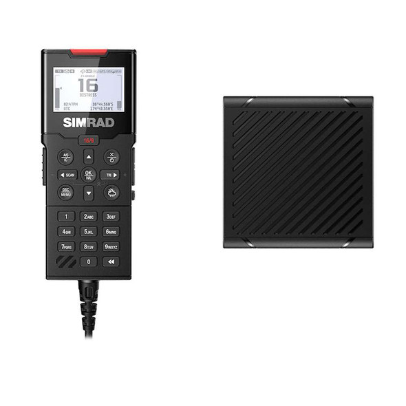 Simrad Simrad HS100 Wired Handset Speaker for HS100/HS100-B VHF Radios [000-15647-001] MyGreenOutdoors