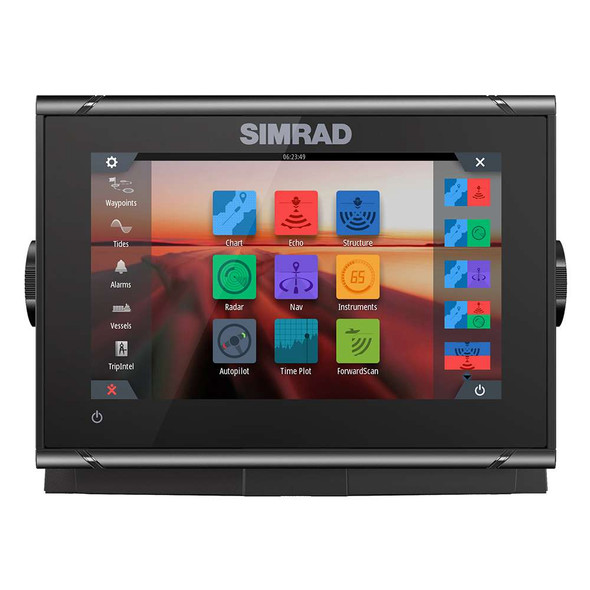 Simrad Simrad GO7 XSR Chartplotter/Fishfinder w/C-MAP Discover Chart - No Transducer [000-14078-002] MyGreenOutdoors