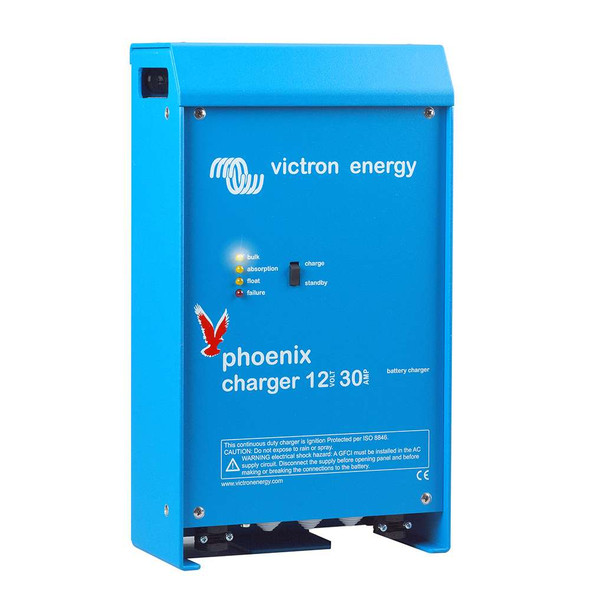 Victron Energy Victron Phoenix Charger - 12V - 30A (2+1) - 120-240VAC [PCH012030001] MyGreenOutdoors